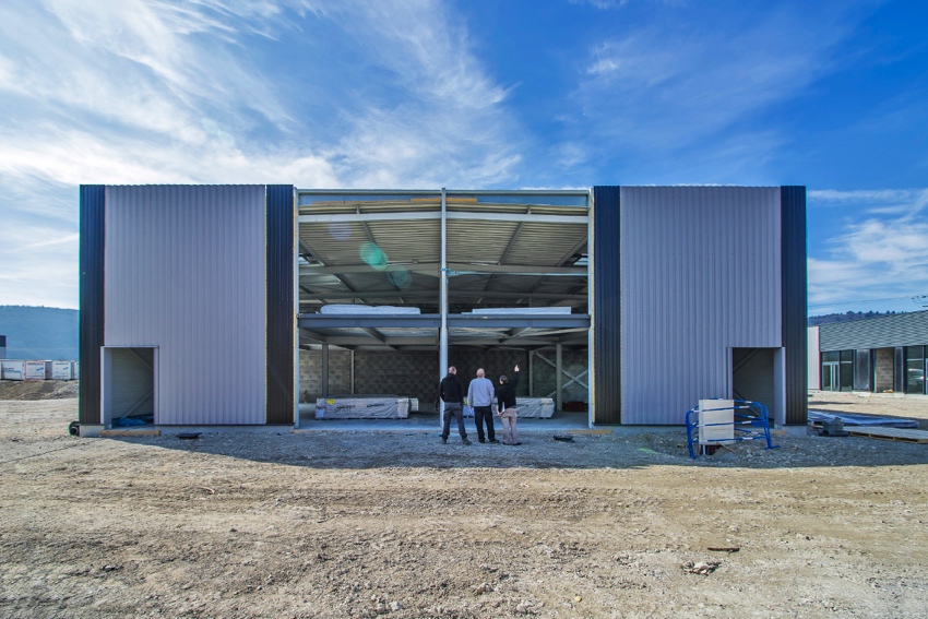 Suivi de chantier village d'entreprises Sillingy (du 20 février au 5 mars 2017)